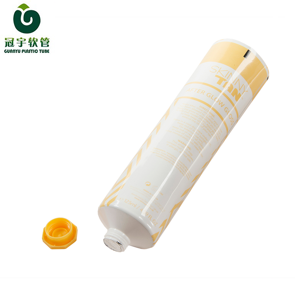 Cheap Squeeze Tube with Printing Label Aluminum Tube Cosmetic Aluminium