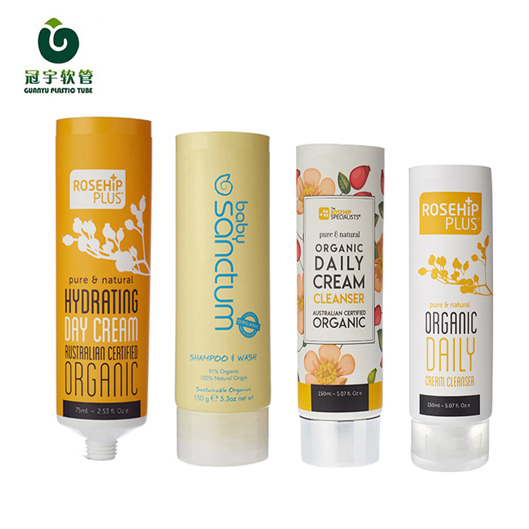 Clear Plastic Packaging Tubes