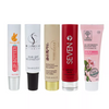 PE Customized Cosmetic Soft Empty Packaging with Cap Plastic Facial Cream Tube