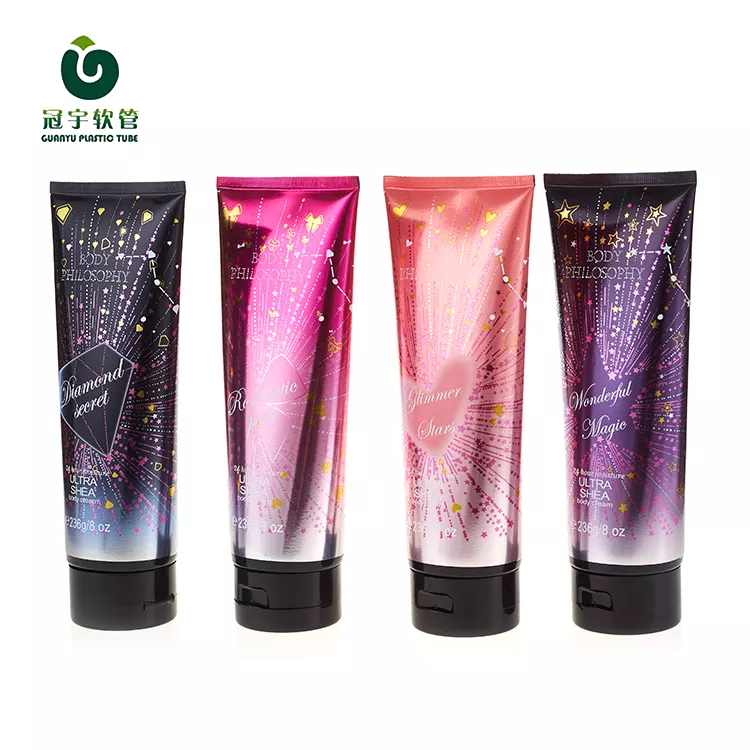 Hot Sale Dia38mm Customized Cosmetic Lotion Tube Plastic Empty Soft Squeeze Tube Packaging 