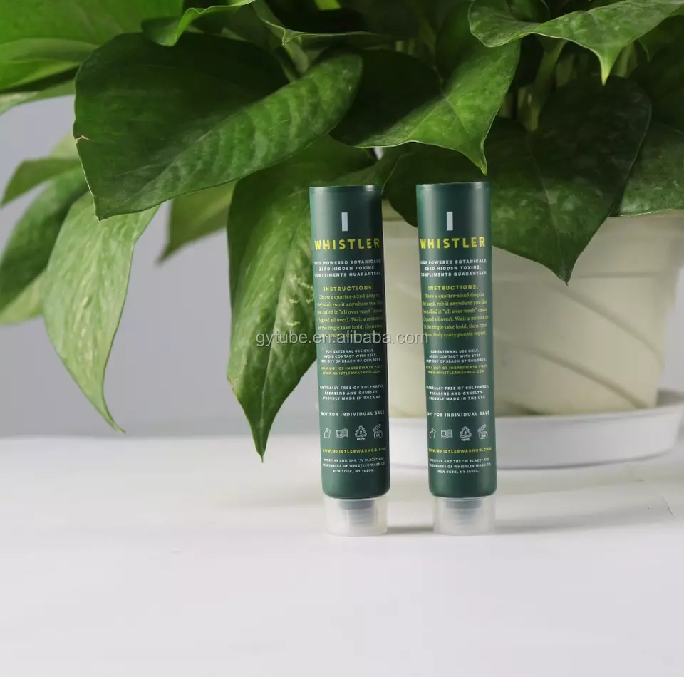 Customized Cosmetic Plastic Tube Packaging Lip Balm Container Tube