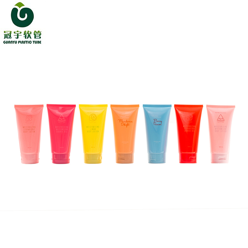 Custom clear lotion tubes cosmetics tube packaging supplier
