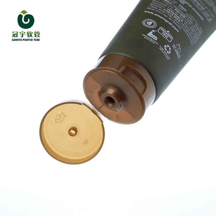 80ml Trendy Style Eco-friendly Cosmetic Squeeze Tube Packaging Hand Cream Tubes Flip Top Cap