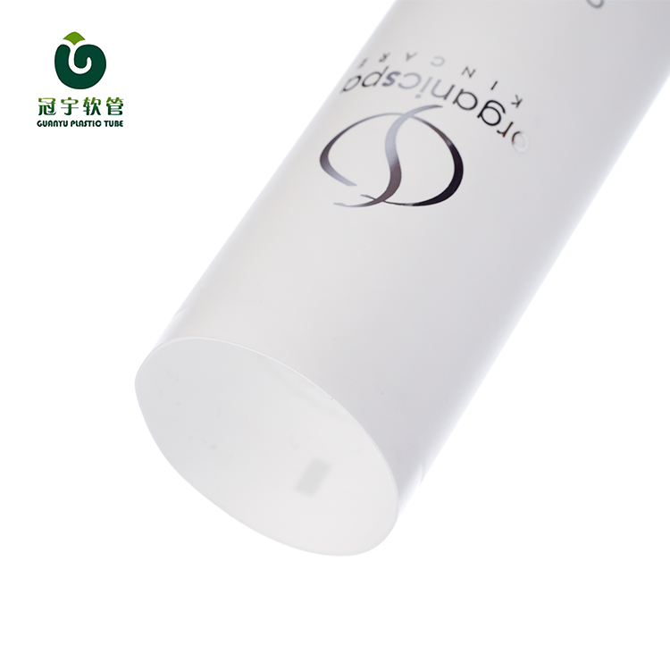 40mm Diameter Oval Plastic Tube with Metalized Oval Screw On Cap