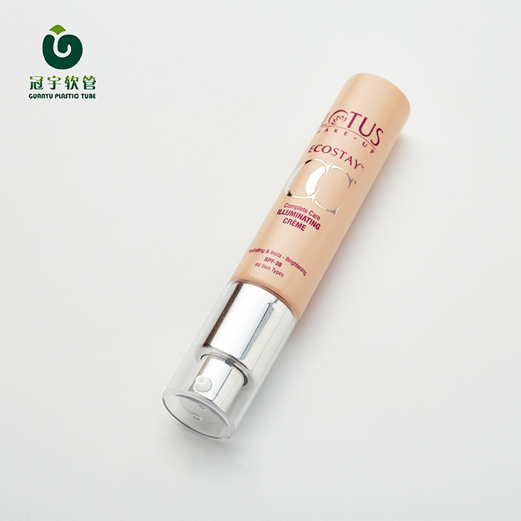 Wholesale Plastic Pump Tube Foundation Tube with Pump Tube Packaging with Airless Pump