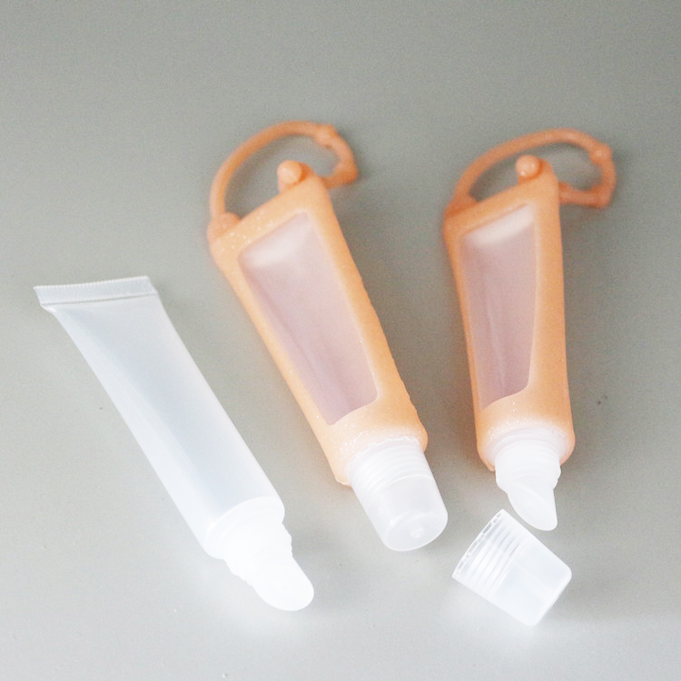 Mini Transparent Plastic Lip Balm Tube 15ml 