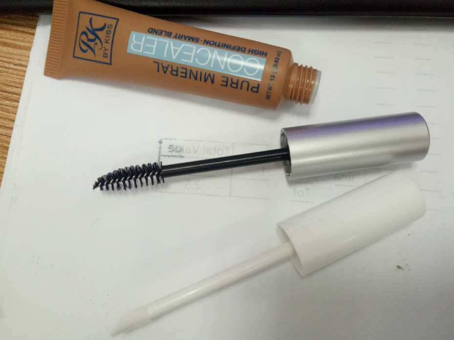 20ml Transparent Empty Mascara Tube with Brush
