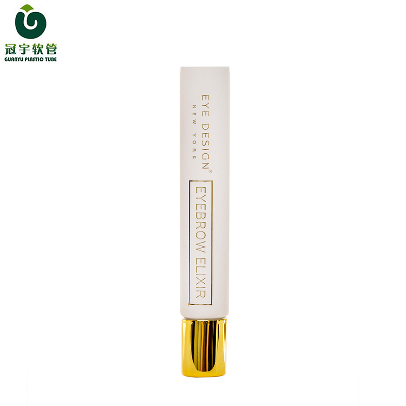 10ml Glossy Hot Stamping Silkscreen Printing Eye Cream Packaging Cosmetic Plastic Tube 