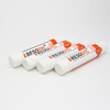 Korean Style Toothpaste Cosmetics Packaging Skin Care Empty PE Plastic Squeeze Tubes with Screw Closure Flip Top