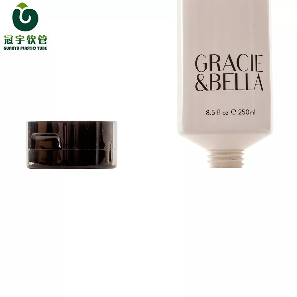 Dia60mm 400ml Empty Labeling Tube Cosmetic Plastic Tube Packaging for Body Lotion