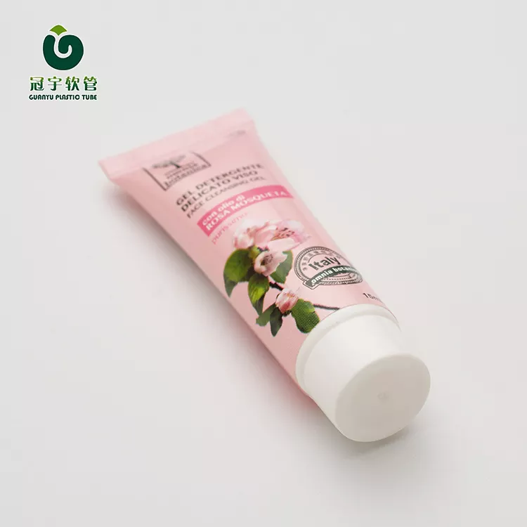 Cosmetic Soft Plastic Containers Face Wash Packaging Tube4