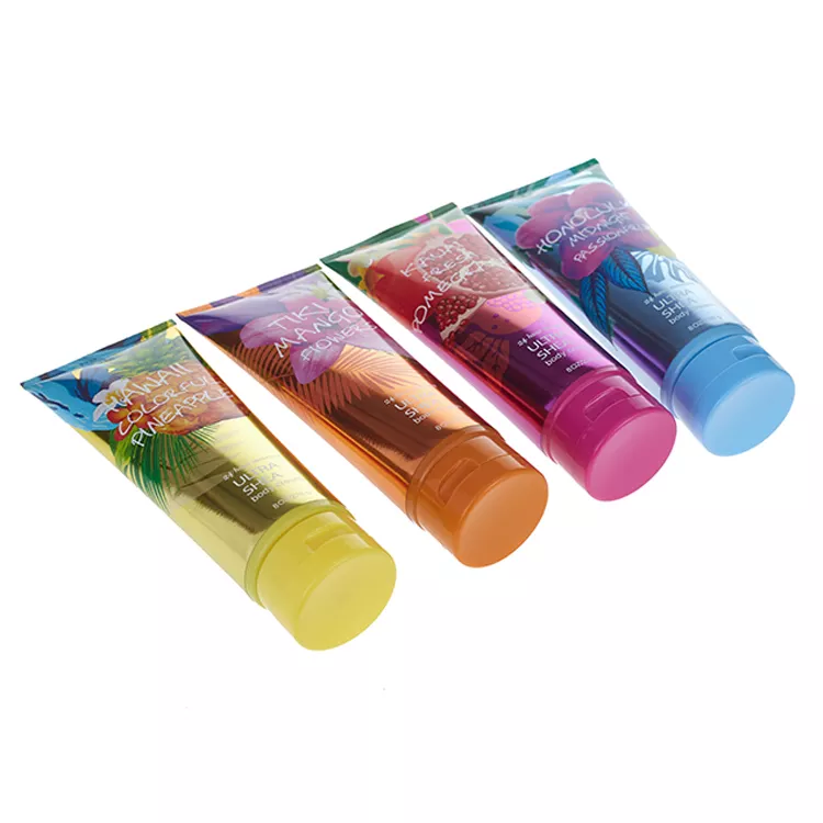 Customized Cosmetic Printed Plastic Lotion Tubes Empty Lotion Tube Packaging Lotion Soft Squeeze Tube
