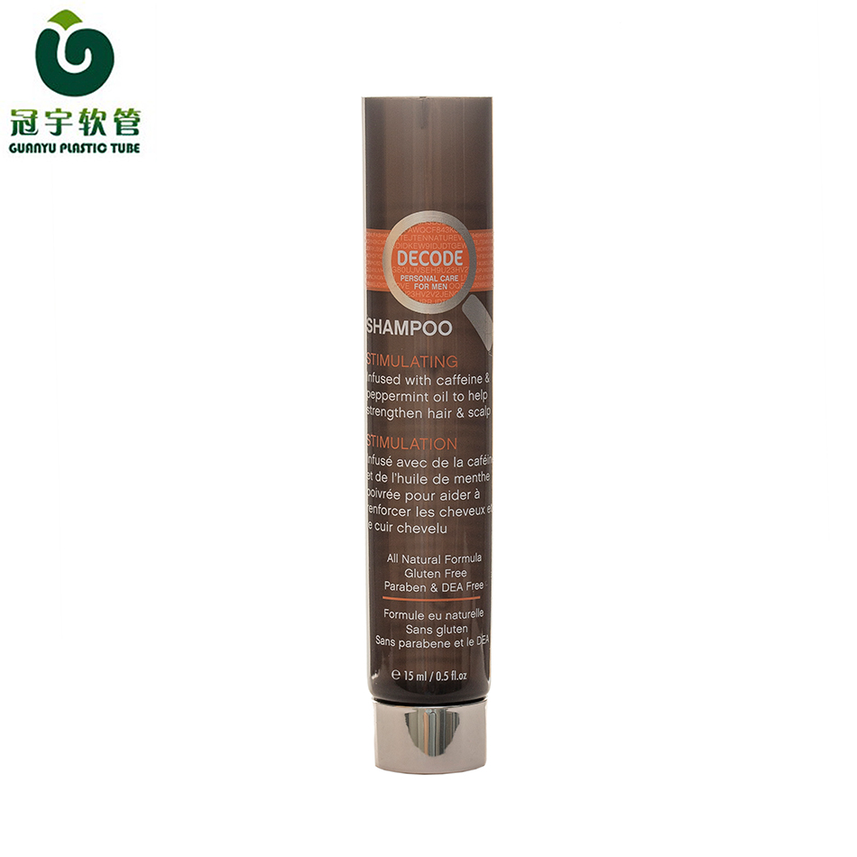 China Supplier Laminated Mini Shampoo Packaging Flip Top Cap Tube 