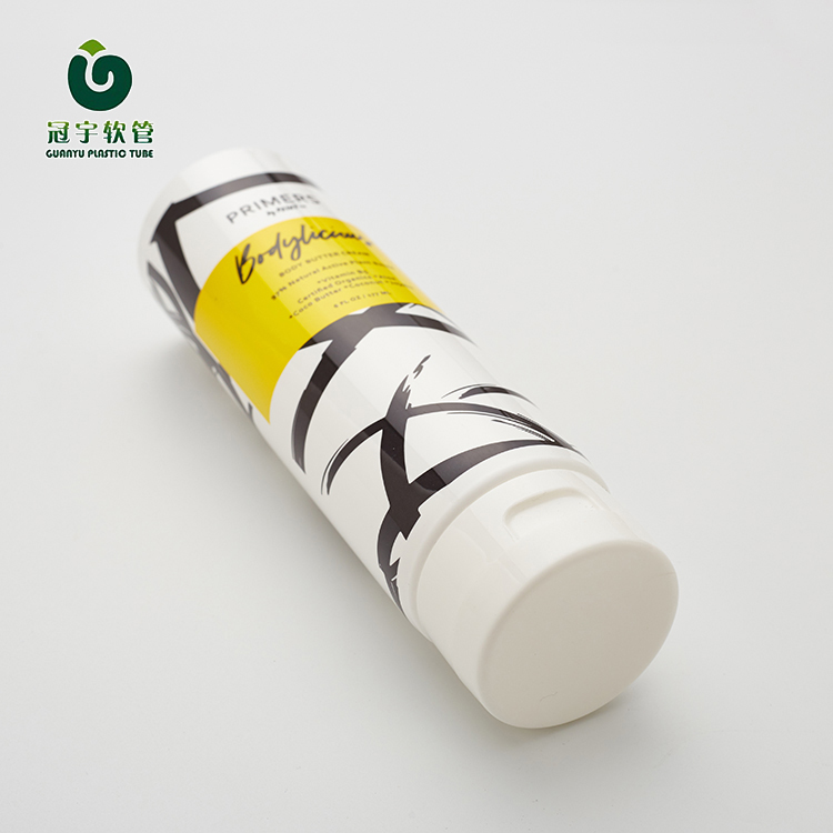 Plastic Squeeze Container Cosmetic Collapsible Empty Plastic Tube 