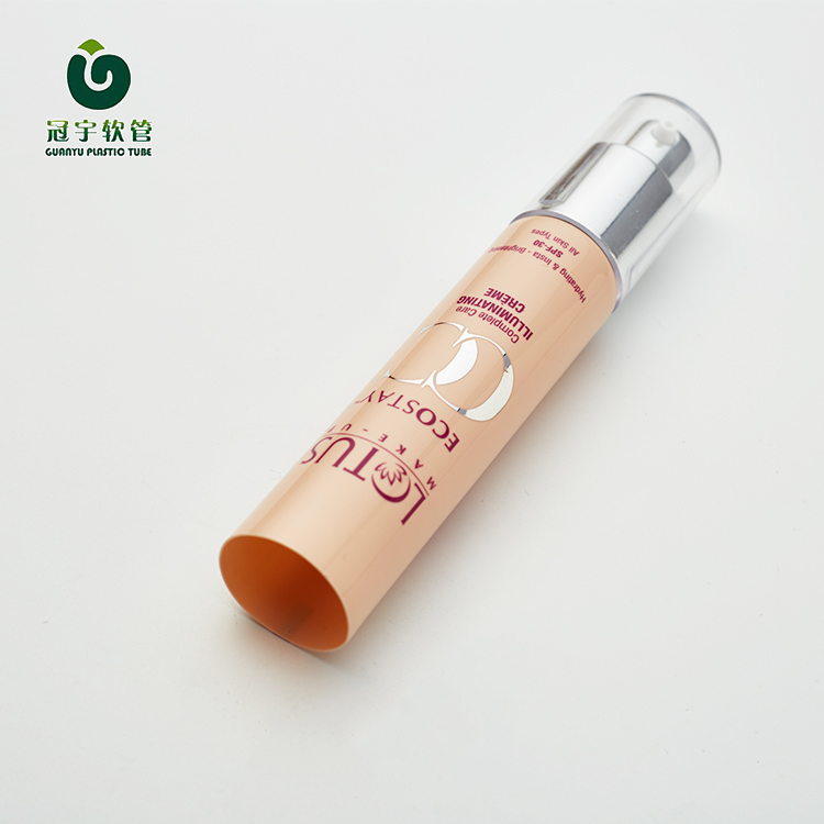 Wholesale Plastic Pump Tube Foundation Tube with Pump Tube Packaging with Airless Pump