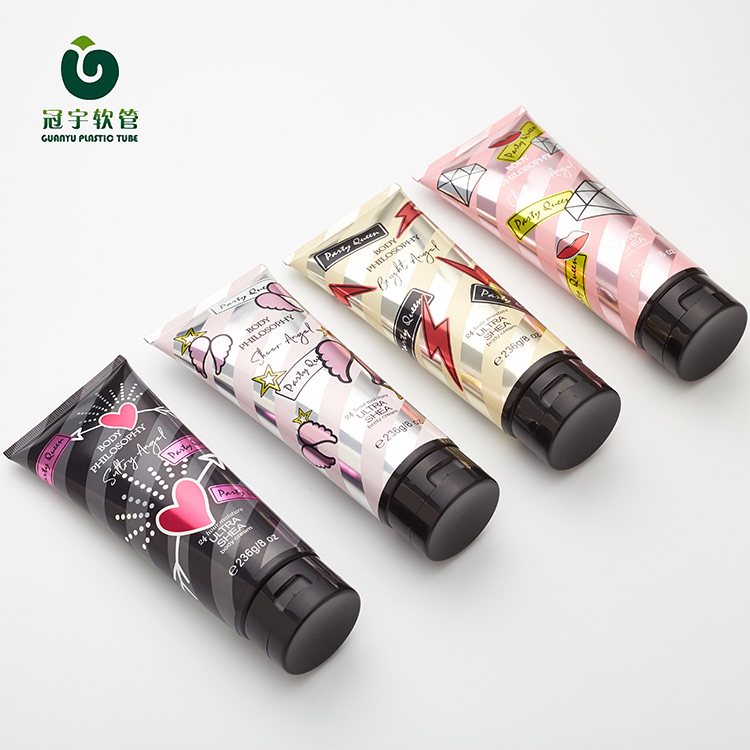Eco-packaging Plastic PCR Tubes Recycled Cosmetic Tube Packaging