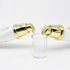 Colorful Airless Pump Cosmetic Tubes with Pump Gold Sugarcane Tube 50ml