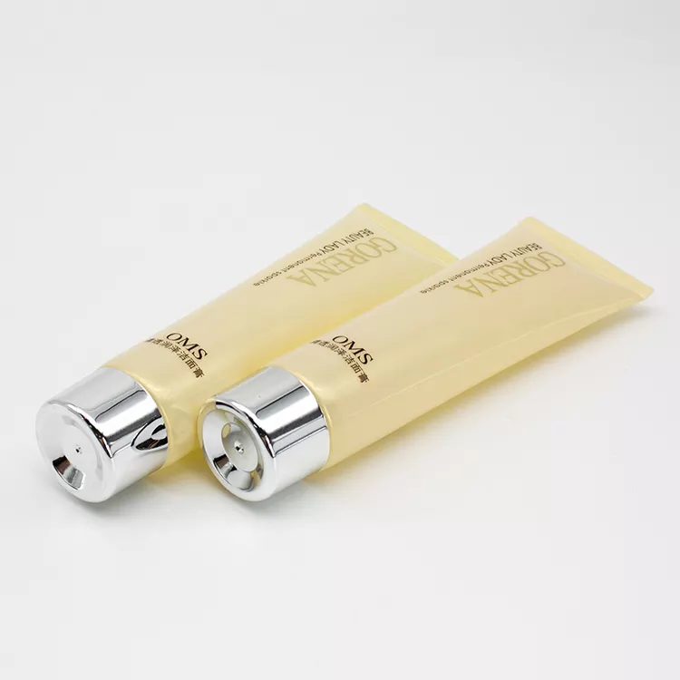Plastic Cosmetic Tube with Oral Shape And Screw Top Cap for BB Cream5