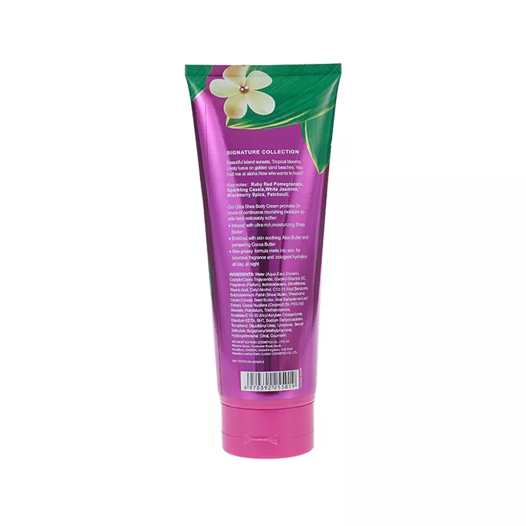 Customized Cosmetic Printed Plastic Lotion Tubes Empty Lotion Tube Packaging Lotion Soft Squeeze Tube