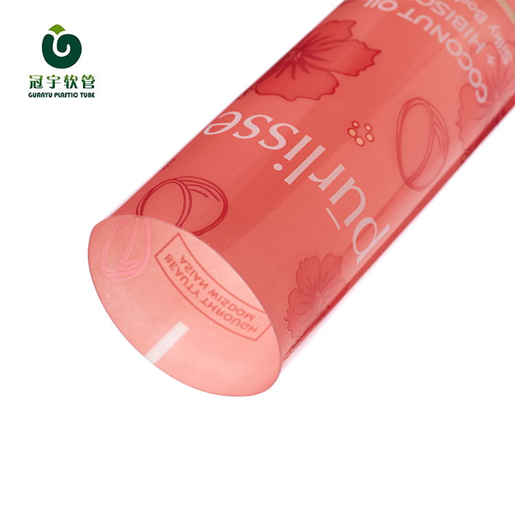 170g Pe Plastic Cosmetic Printing Tube with Flip Top Cap