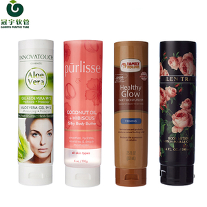 170g Pe Plastic Cosmetic Printing Tube with Flip Top Cap