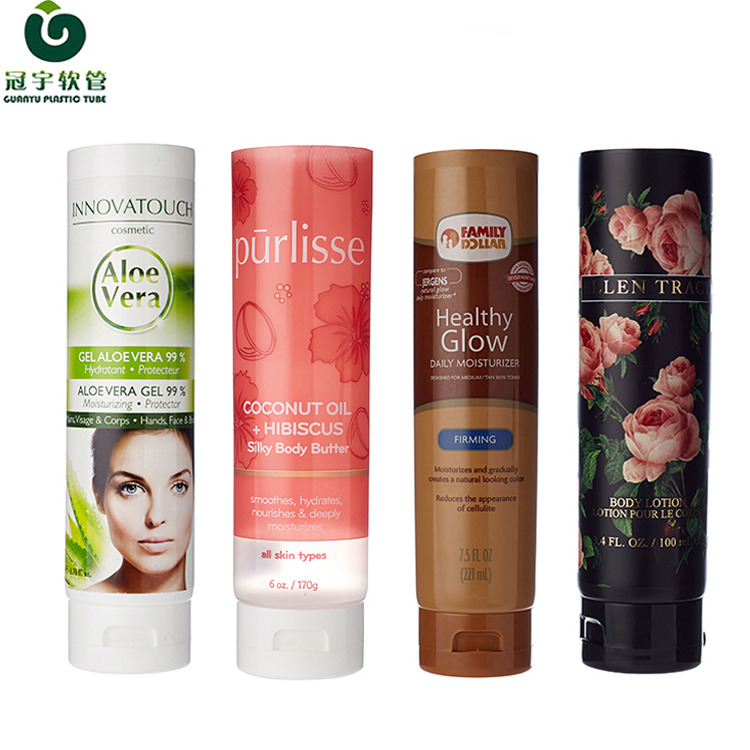 170g Pe Plastic Cosmetic Printing Tube with Flip Top Cap