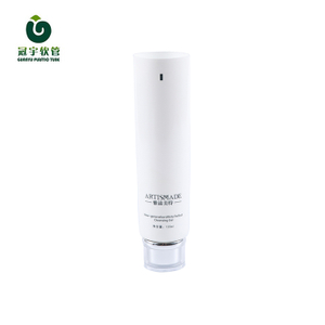 40mm Diameter Oval Plastic Tube with Metalized Oval Screw On Cap