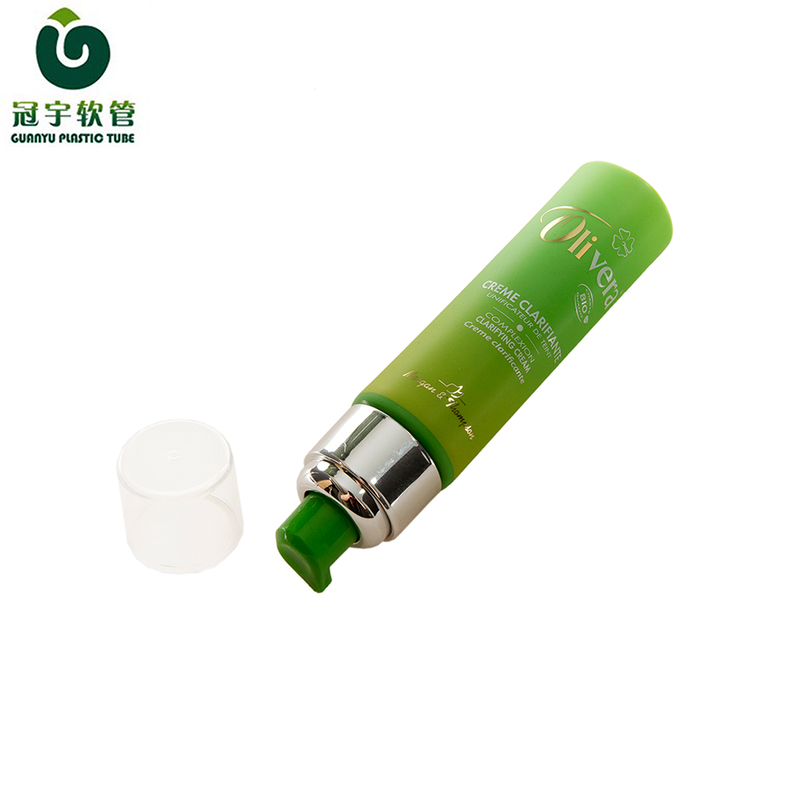 Plastic Cosmetic Tubes with Pump/sprayer for Eye Gel 