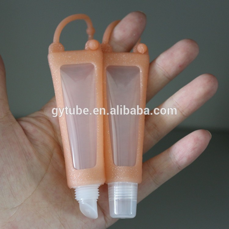 10ml Empty Lip Gloss Tubes Packaging, Plastic Cosmetic Tubes Clear Lip Gloss Tubes