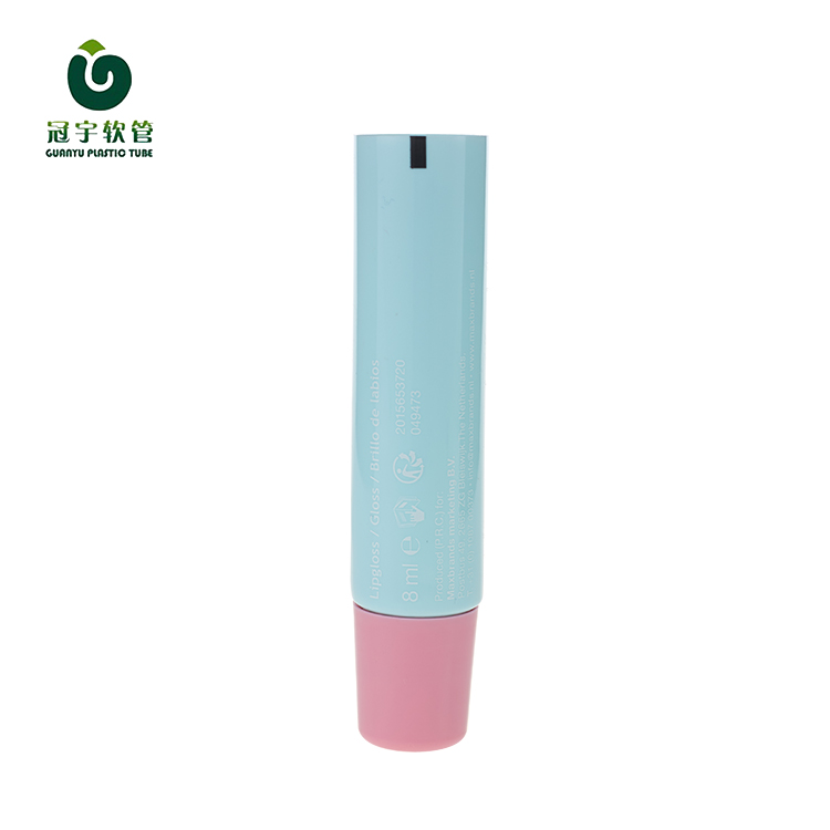 Wholesale Eco Friendly Custom Plastic Squeeze Tube Private Label Empty Cosmetic Packaging Lip Gloss Tube