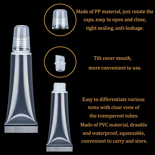 Best Price Clear Empty Plastic Lip Gloss Tubes Packaging