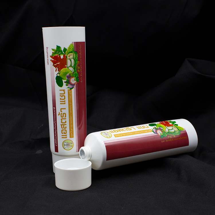 Cosmetic Plastic Hand Cream Skincare Tube Soft Multicolor Plastic Pe Hand Cream Packaging Customized Containers Cosmetic Lotion Tubes 