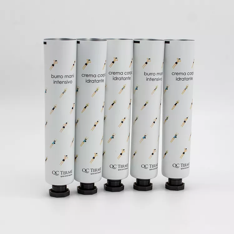 5ml 10ml 15ml 30ml Metal Matte Oval Hand Cream Tube Hand Cream Squeeze Tubes Packaging with Printing