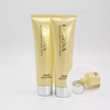 Plastic Cosmetic Tube with Oral Shape And Screw Top Cap for BB Cream