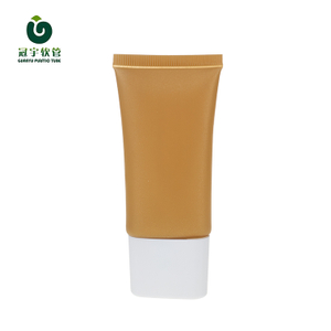 Empty Large Flat Containers Plastic Squeeze Cosmetic Tubes Package 