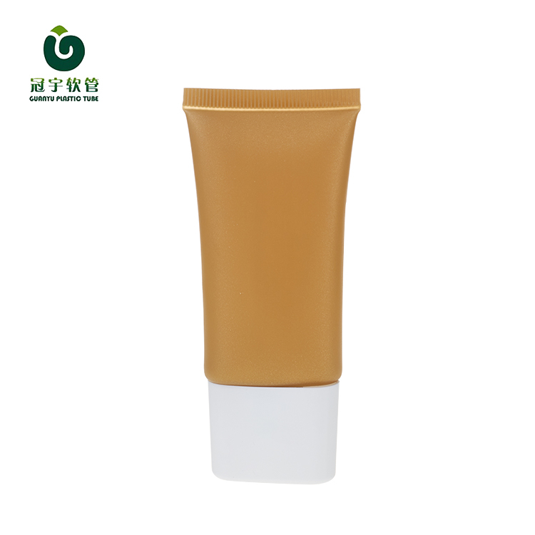 Empty Large Flat Containers Plastic Squeeze Cosmetic Tubes Package 
