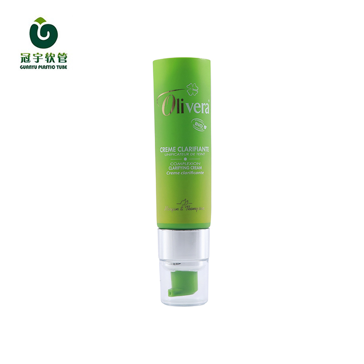 Plastic Cosmetic Tubes with Pump/sprayer for Eye Gel 