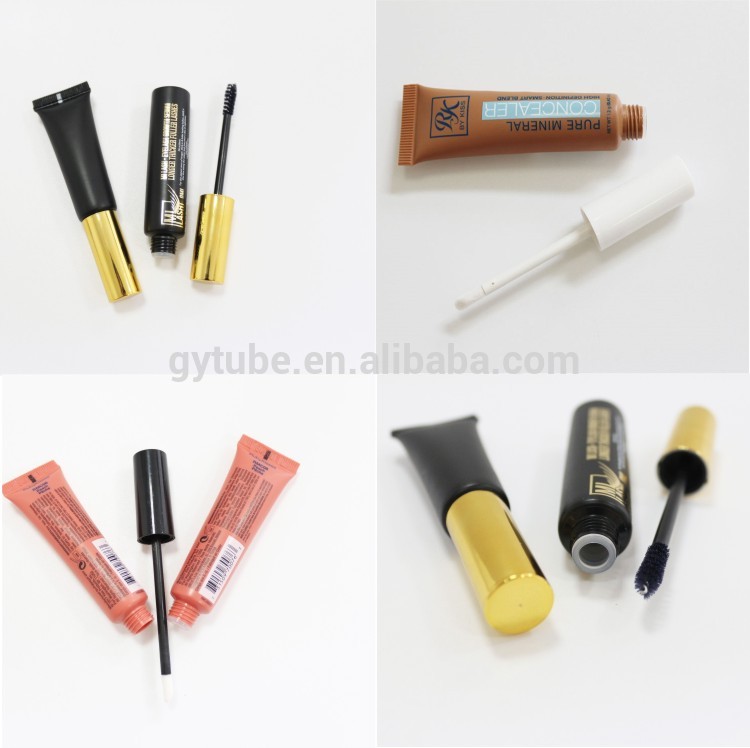 20ml Transparent Empty Mascara Tube with Brush