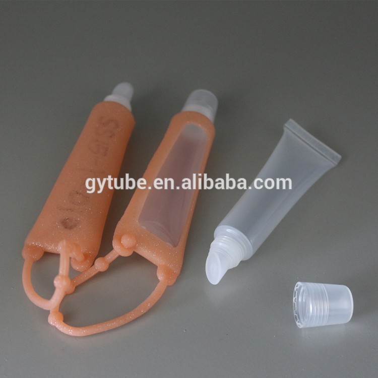 10ml Empty Lip Gloss Tubes Packaging, Plastic Cosmetic Tubes Clear Lip Gloss Tubes