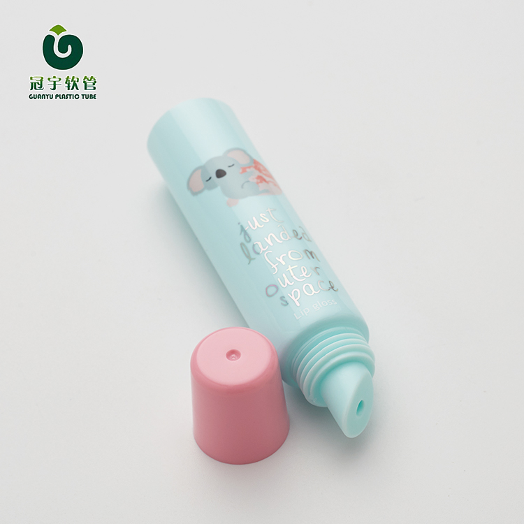 Wholesale Eco Friendly Custom Plastic Squeeze Tube Private Label Empty Cosmetic Packaging Lip Gloss Tube4