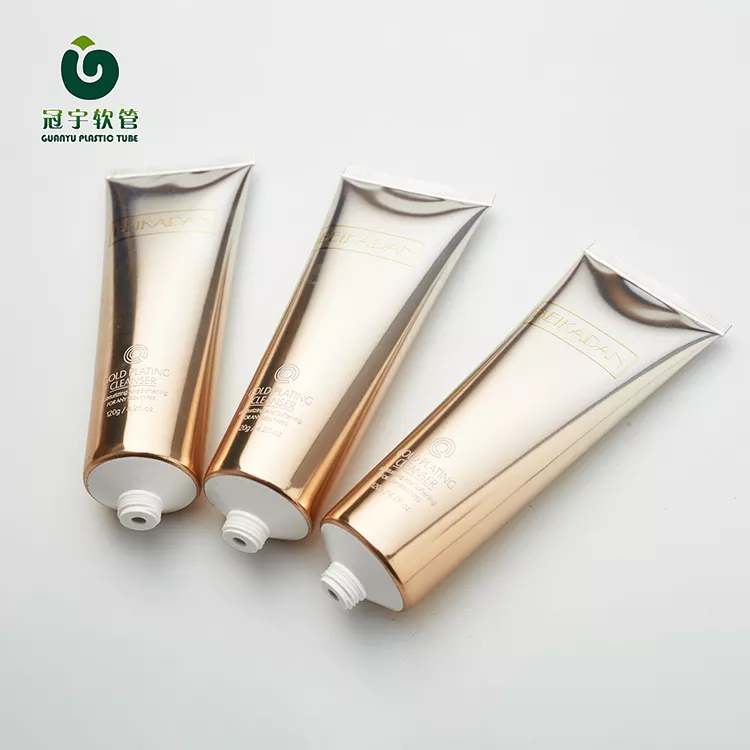 Wholesale Aluminum Cosmetic Soft Tube Flat Tube Body Creme Tube Packaging