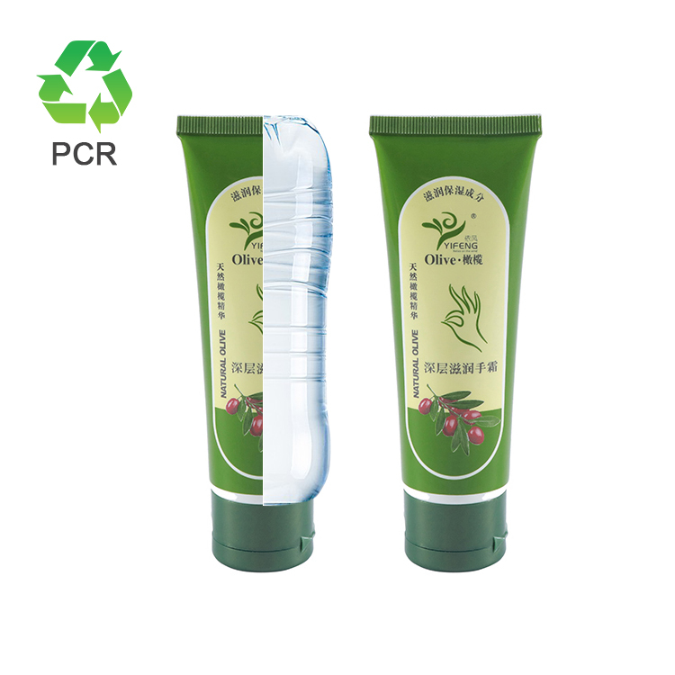 Wholesale New Custom PCR Plastic Empty Hand Cream Lotion Squeeze Tubes Packaging