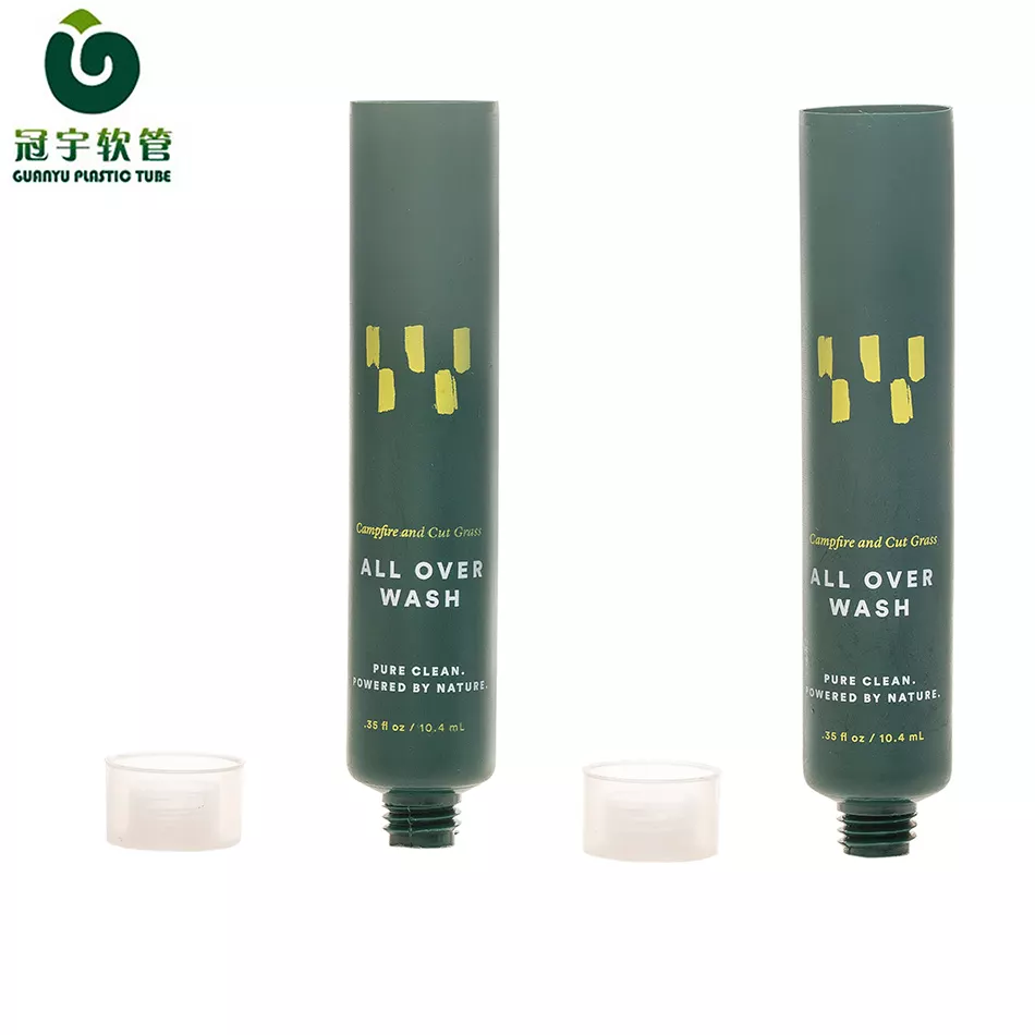 China Supplier Laminated Plastic Clear Mini Shampoo Packaging Tube2