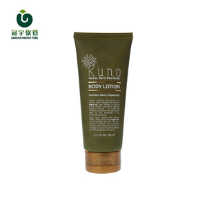LDPE Tubes Hotel Shampoo Empty Transparent Plastic Cosmetic Tube Container