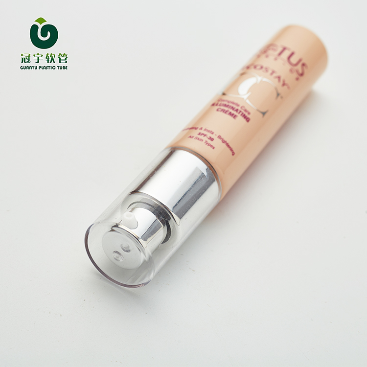 Wholesale Plastic Pump Tube Foundation Tube with Pump Tube Packaging with Airless Pump