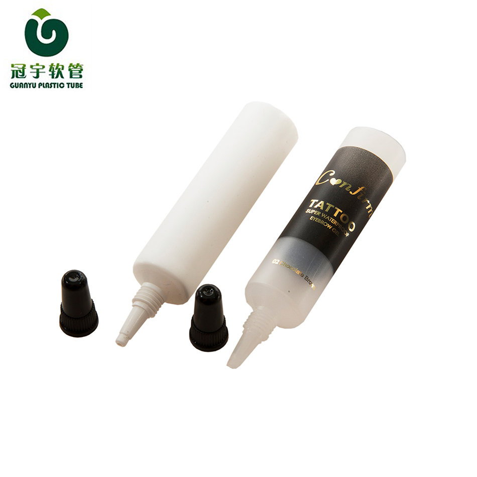 5ml Hot Stamping Offset Printing Cosmetic Plastic Tube for Eye Cream Packaging 