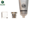 Plastic Cosmetic Tube with Flat/oblate Shape And Screw Top Cap for BB Cream