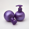 Factory Supply PETG Globular Shaped Lotion Pump Empty Bottle Shaped Cream Container Customized Capacity Packaging