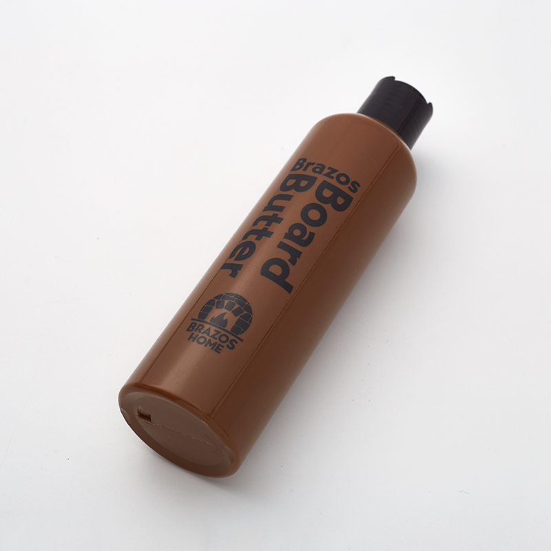 Customized Capacity And Prints Wholesale Plastic Empty Bottle Glossy/ Matte Brown Color Cosmetic Bottle for Shampoo Bottles Containers And Packaging