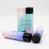Face Wash Body Lotion Luxury Silkscreen Colourful Printing Cosmetic Aluminum Squeeze Tubes Bright Aluminum Cosmetic Tubes with Flip Cap